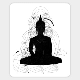 Buddha Buddhist Spiritual Art 2 Magnet